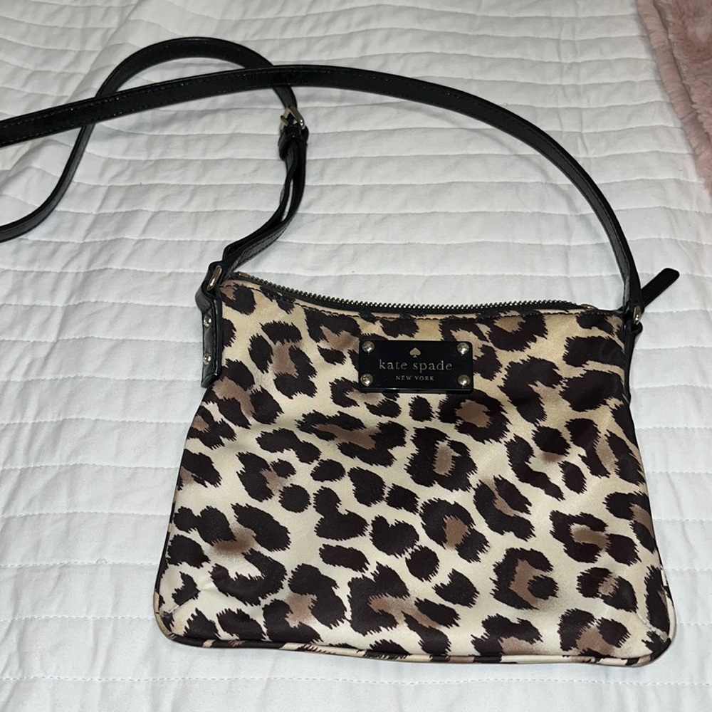Leopard Print Kate Spade Crossbody Bag